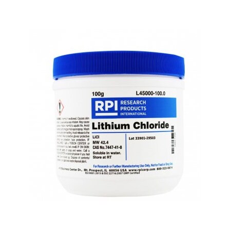 Rpi Lithium Chloride, 100 G L45000-100.0